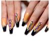 Cross-Border Wearable Nail Art: Super Long Press-On False Nail Tips