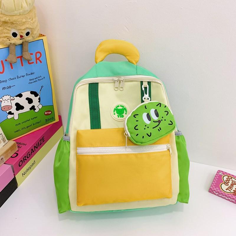 Schoolbag Pupils' Cute Shoulder Bags for Boys and Girls' Backpacks Are Leisure and Light for Traveling and Studying.