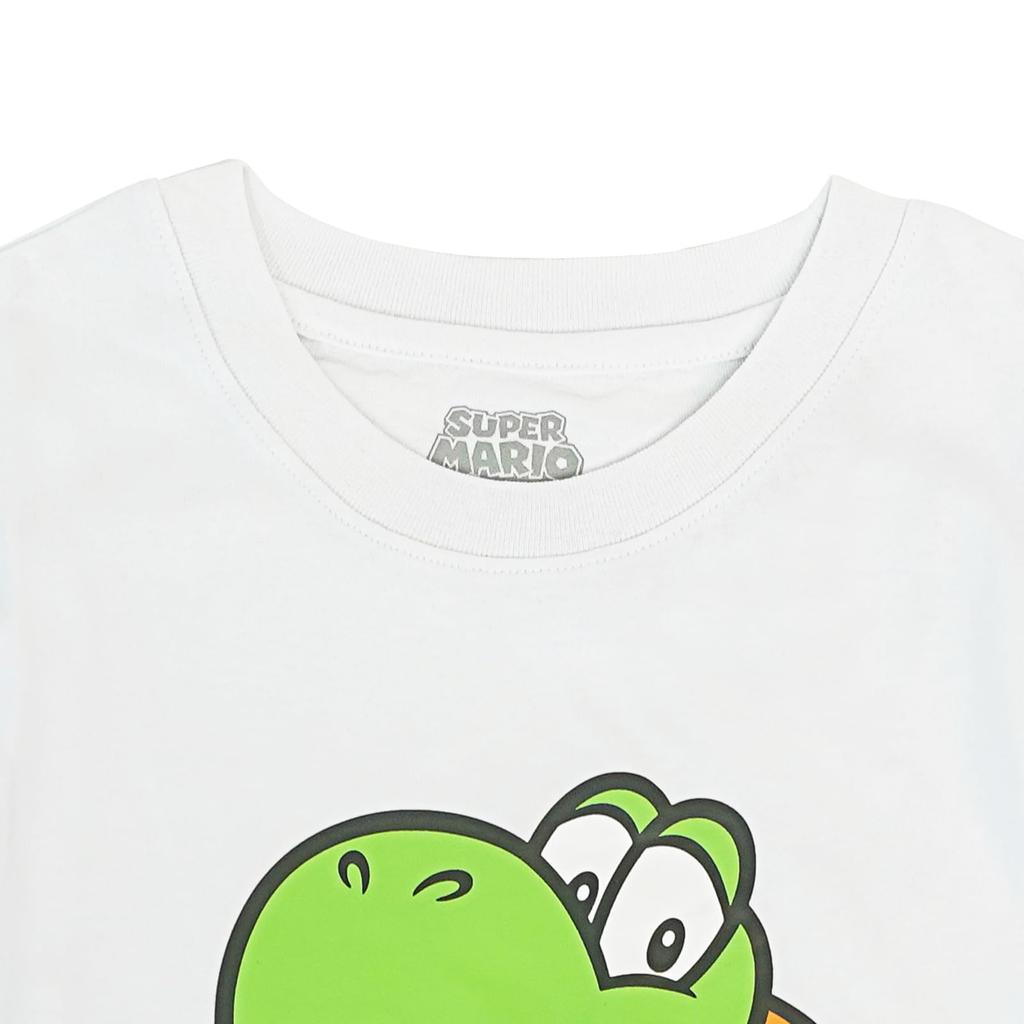 Fineplus Short Sleeve Super Mario Yoshi Print T-Shirt