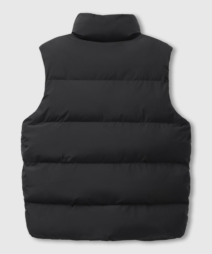 Lemain Second 2Way Oversized Volume Wellon Puffer Vest [Black]