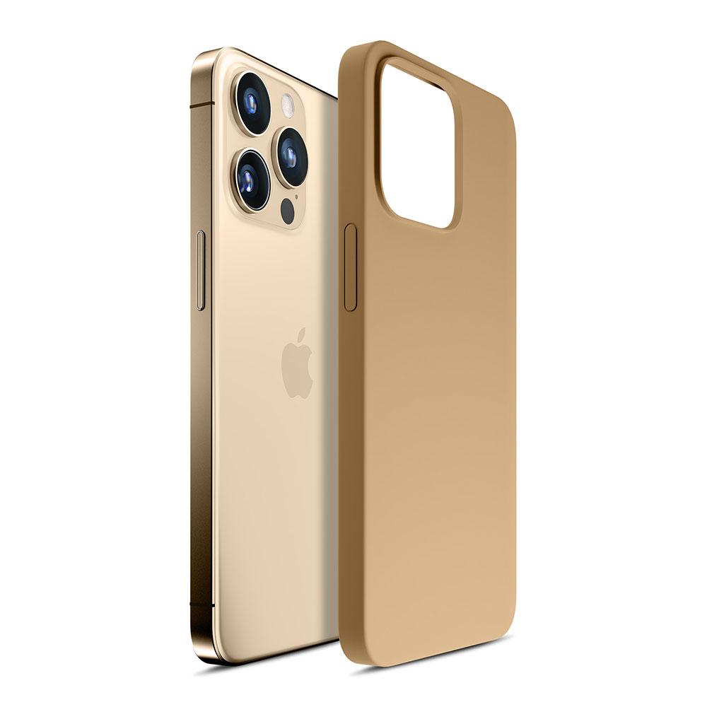 Apple Iphone 13 Pro Max - 3Mk Hardy Silicone Magcase Gold
