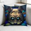 Five Nights AtFreddys FnafF Pillow Case Square DoubleSided Sofa Cushion Cover Bedroom Bedside Pillow Gift