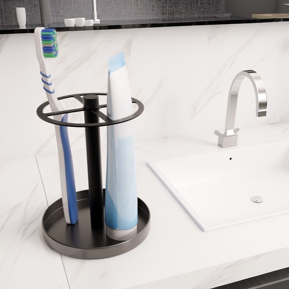 Platzsparender Elektrischer Zahnbürstenhalter Anti-Rutsch Zahnbürstenständer Duschzubehör