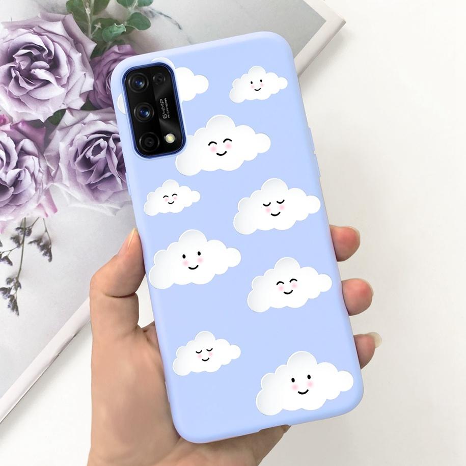 For Realme 7 5G Case RMX2111 Cover New Fashion Flower Girls Painted Funda Soft TPU Cases For Realme 7 Pro Realme7 RMX2155 Bumper