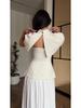 Elegant Light Luxury Long Sleeve Autumn Evening Gown 2025