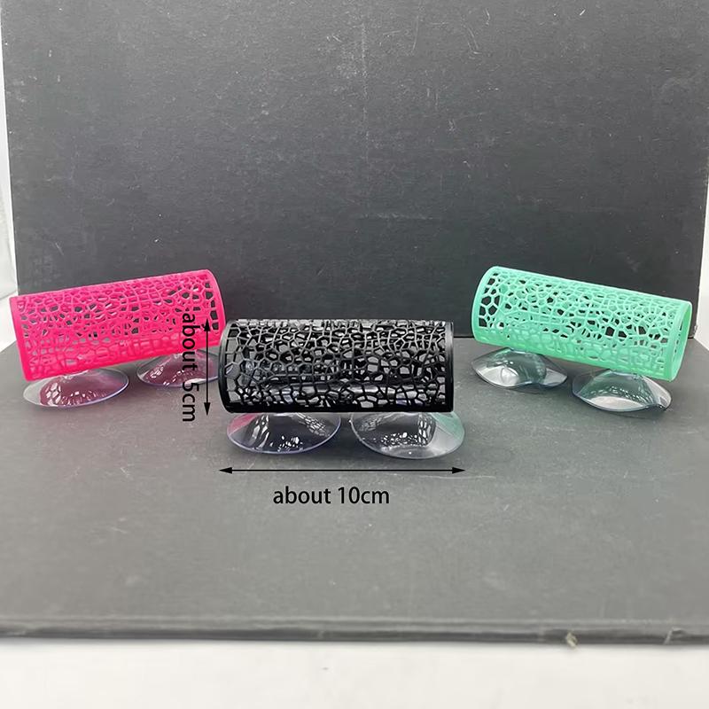 Betta Rest Tunnel Fish Tank Plastic Decoration Small Fish And Shrimp Hiding Tube Fish Tank Accessories