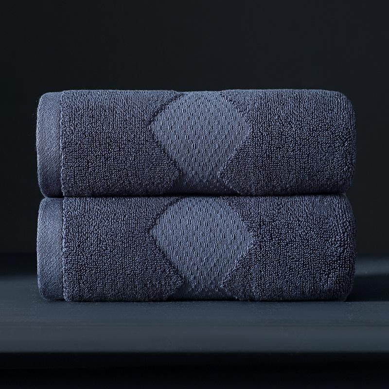Thickened Soft Absorbent Cotton-Poly Face Towel - Gift for Home Use