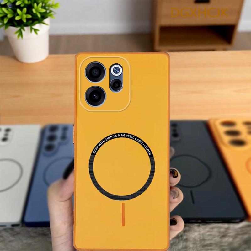 

Для Oppo Reno15 F Чехол OPPO Reno 15FS Чехол для телефона Oppo Reno 15F 15 FS 5G Обложка Ударопрочный Цветной Магнитный Жесткий Силиконовая задняя крышка OPPO Reno15 F 5G