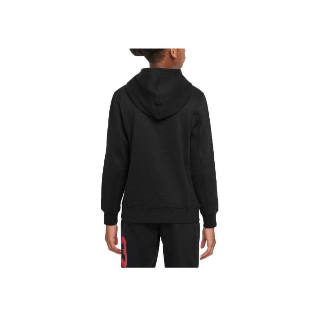 Jordan Kids' Fleece Pullover Hoodie Black HA2577-023