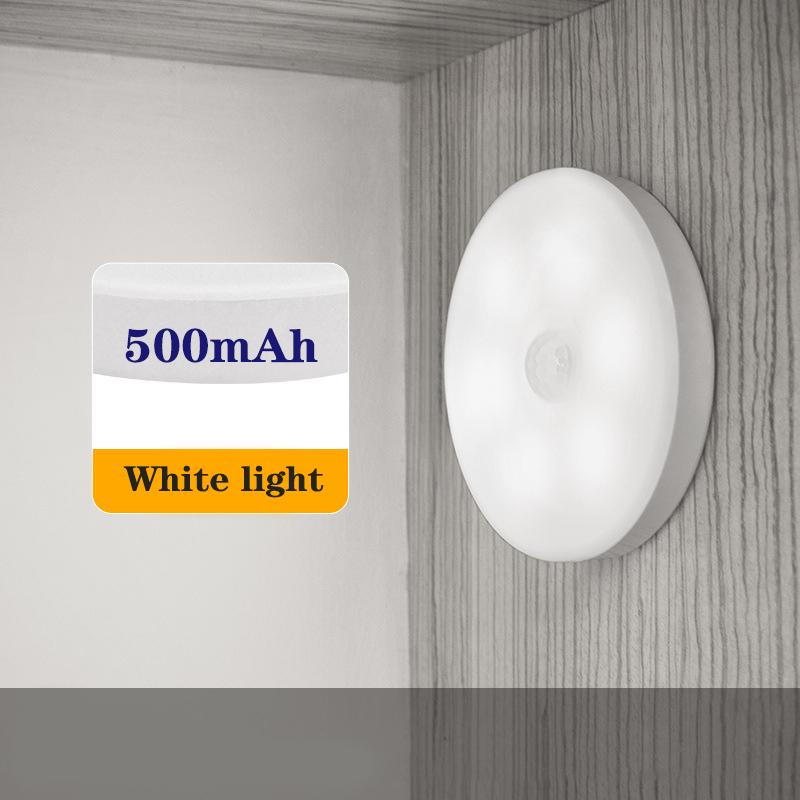 Motion Sensor Light Night Light LED Rechargeable Sensor Wireless Energy-Saving Bedroom Wall Cabinet Light Body Induction Lamp