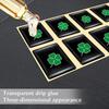 3D Epoxy Four Leaf Clover Badge Stickers Car Steering Wheel Dashboard Sticker For Alfa Romeo156 159 Giulietta Stelvio Gta Giulia pgi231