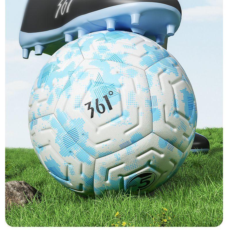 361 Degrees Seamless Junior High School Football: Explosion-Proof, Super Soft, Hot Melt Bonded Training Ball for Primary & Secondary Schools.