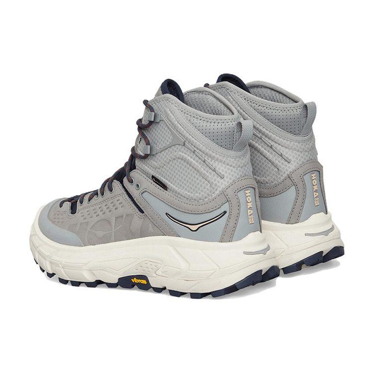 HOKA ONE ONE Tor Ultra Comfortable Round Toe High top Outdoor Shoes Unisex Gray 1129958-LSGS