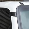 2Pcs For Toyota Land Cruiser Prado J250 LC250 2025 2025 Glossy Black A-Pillar Front Triangle Molding Trim Cover Car Accessories