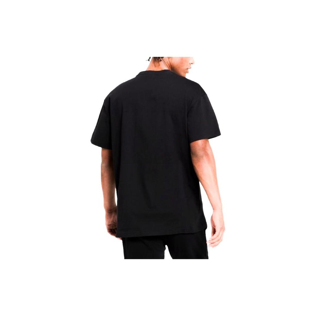 adidas Maglione con Stampa Logo Girocollo Manica Corta T-Shirt Uomo T-Shirt Nere HN0976