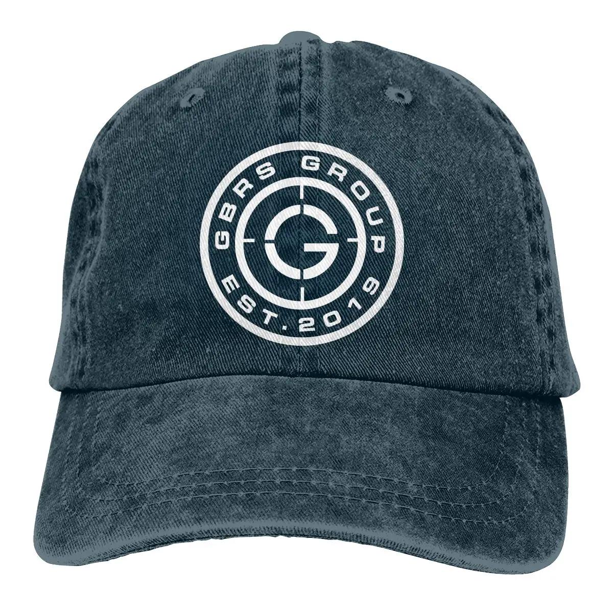 

Регулируемая однотонная бейсболка GBRS Group Washed Cotton Forward Observations Group Sports Woman Hat Adjustable
