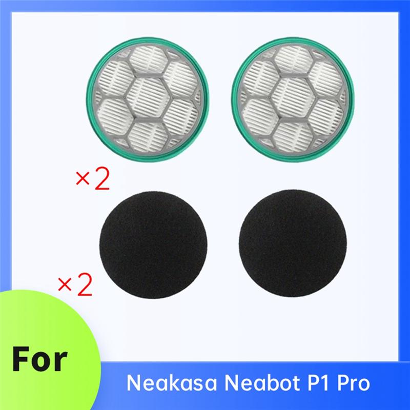 A65T-Ersatz Hepa Filter Schwamm Für Neakasa Neabot P1 Pro Tierpflege Staubsauger Ersatzteile