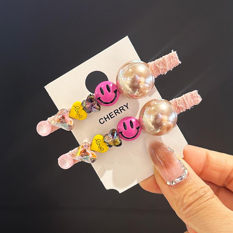 

Dopamine Smile Pink Hair Clip - Cute Girly 2025 Accessory