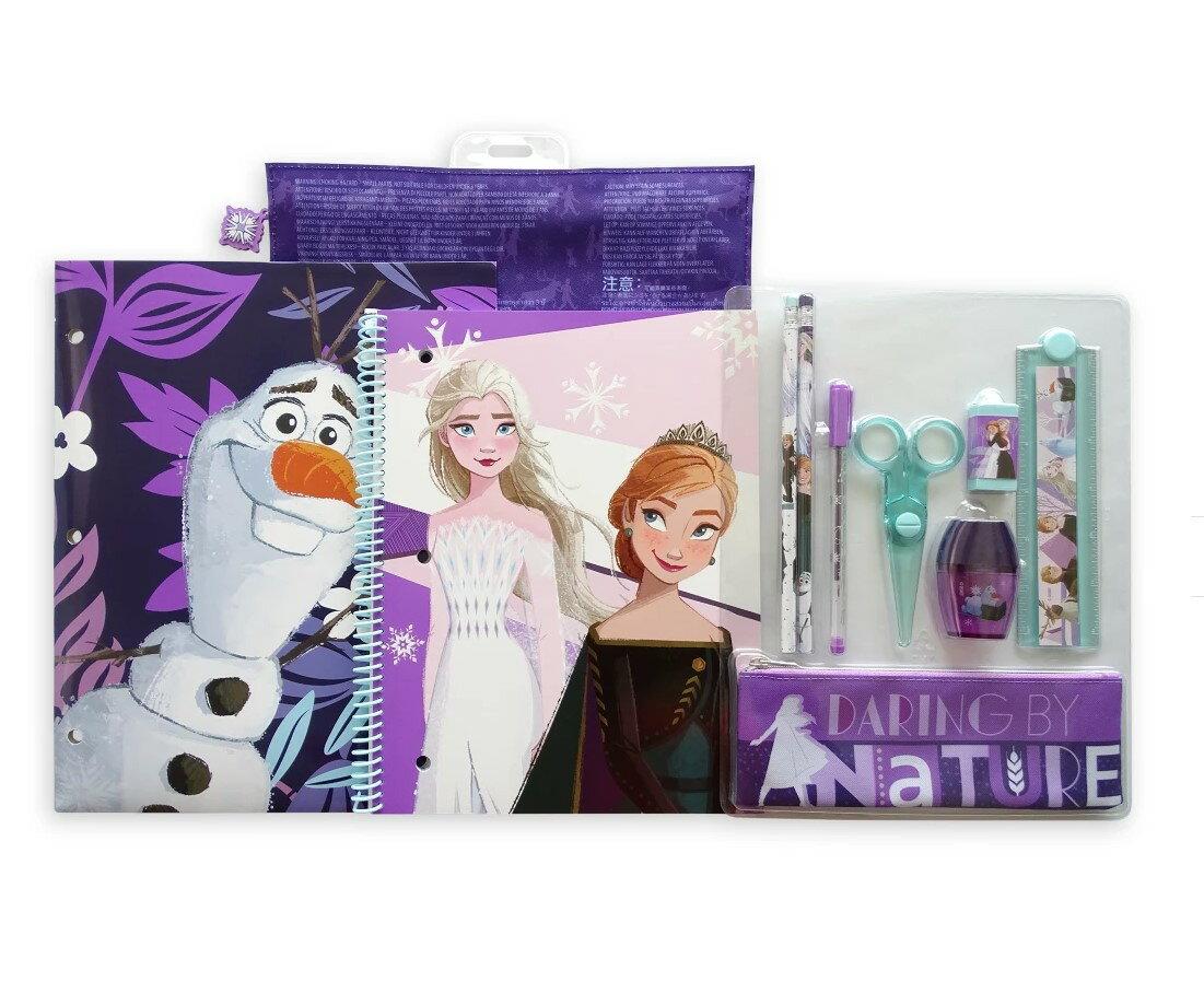 US version Disney Store Frozen 2 stationery set (stationery drawing colored pencils Anna Elsa)