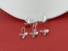 Sterling Silver 3D Fu Character Pendant & Bead Bracelet DIY Jewelry Set