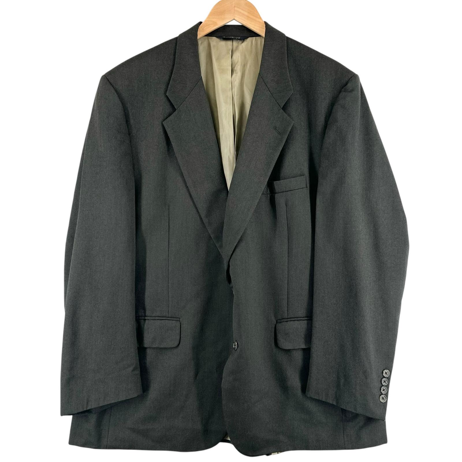Burberrys Plain tailored jacket Dark green mens vintage used