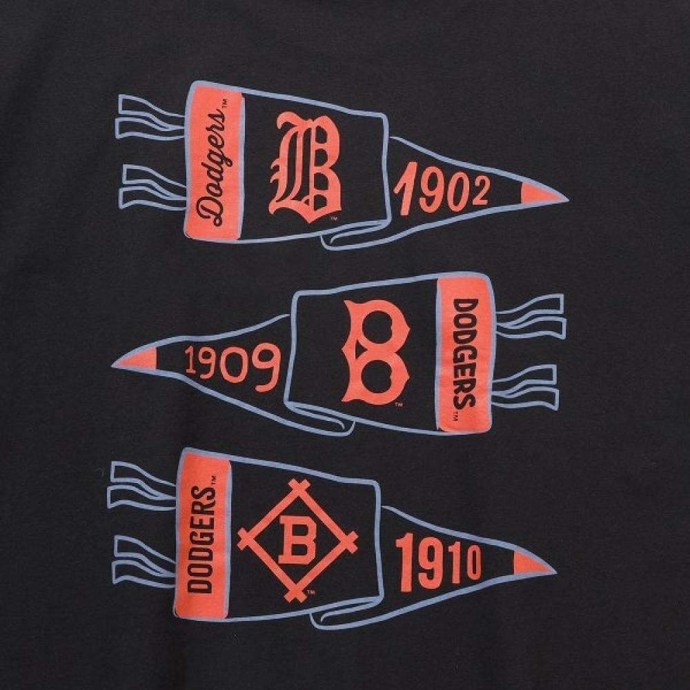 New Era Brooklyn Dodgers Flag T shirT Black 15147547