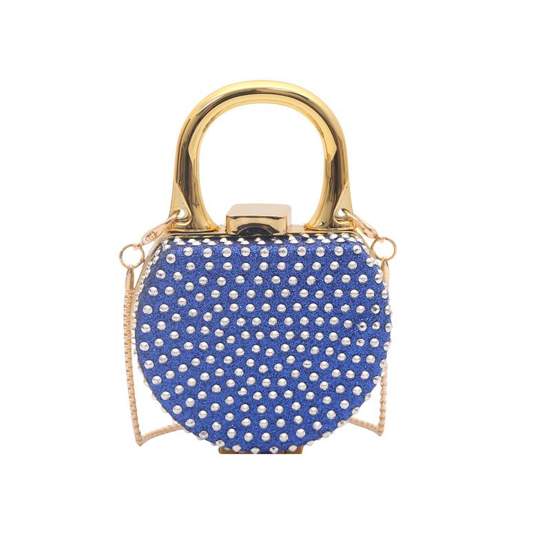 Mini Hollow out Crossbody Decorative Wallet Lock Buckle Hard Acrylic Daily Match Small Bag New 2026 Trendy Small Purse