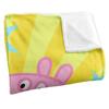 Peppa Pig High Five Peppa And George Blanket