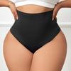 European and American High-Waisted Waist Cincher Hip-Lifting Abdomen Shaping Solid Color Pants