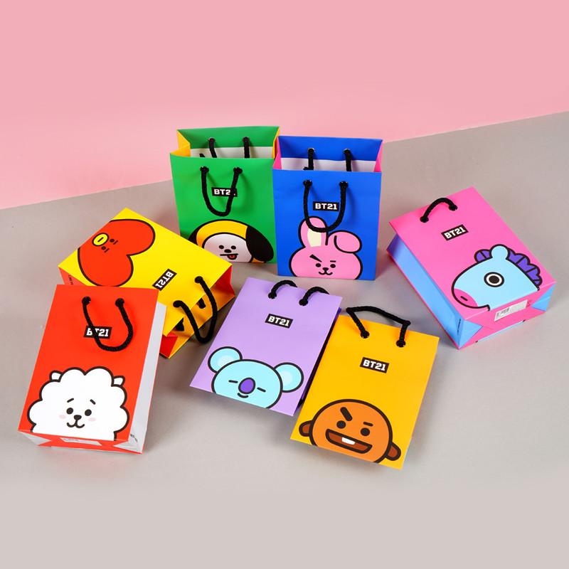 

Сумка для покупок BT21(S размер) + Бесплатный подарок