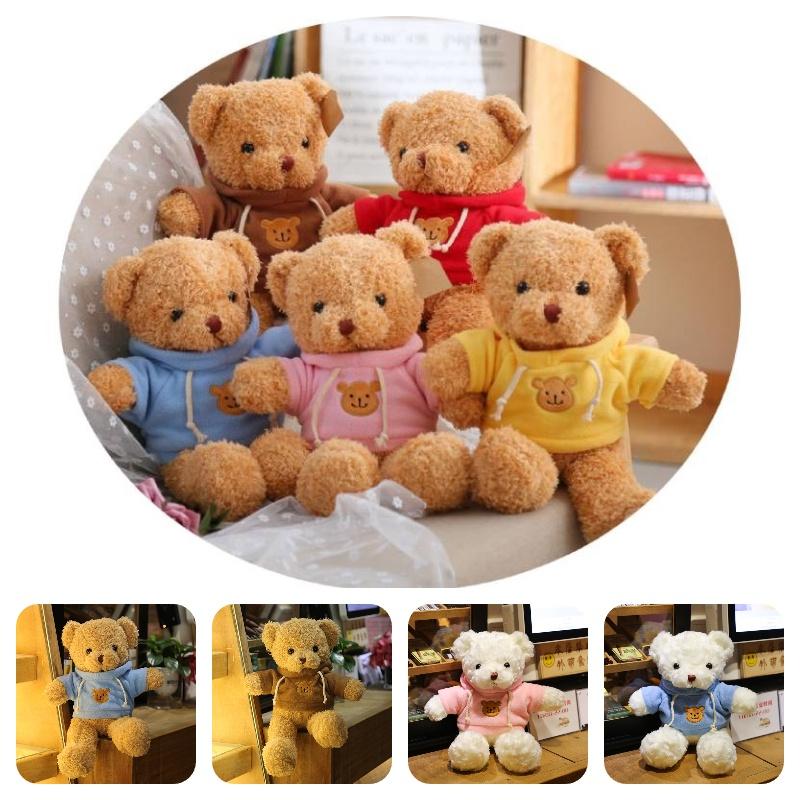Teddy Bear Plush Toy 38cm Super Soft Short Plush Animal Style Perfect Gift For Kids And Girlfriends