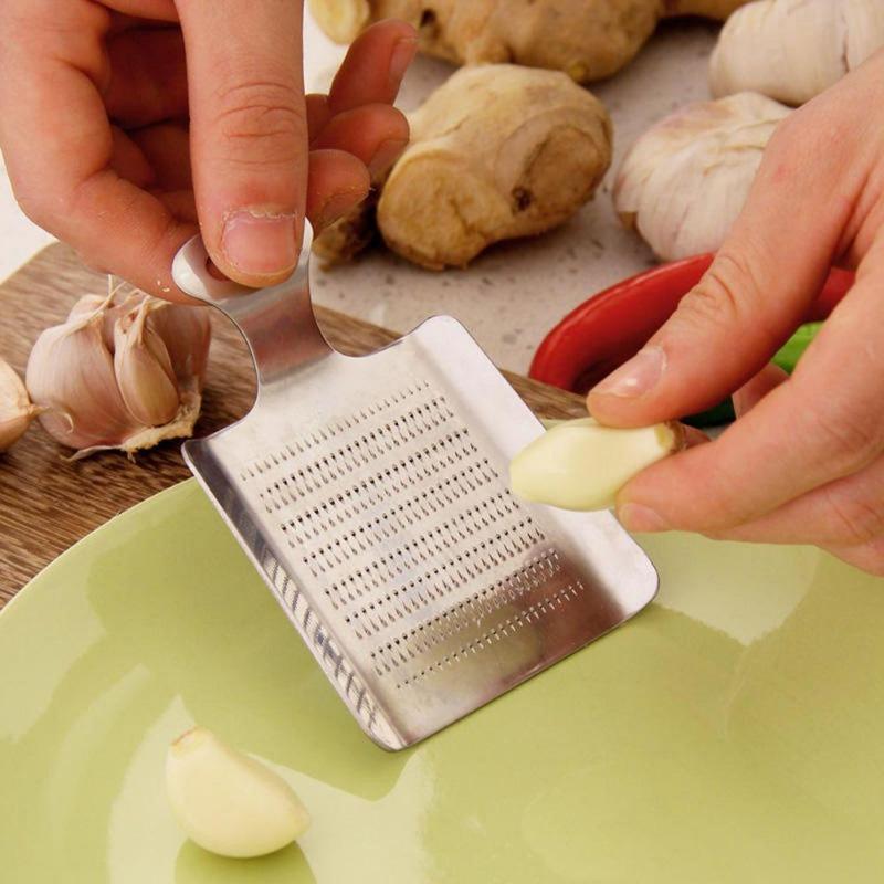 Small Household Ginger Garlic Wasabi Grater Crushed Garlic Press Device for Kitchen Tools NEW