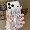 Mini Christmas Trees Printing Case For iPhone Air 17 16e 16 15 14 Pro Max 13 17 Pro Max ShockProof TPU Hybrid Hard Phone Cover