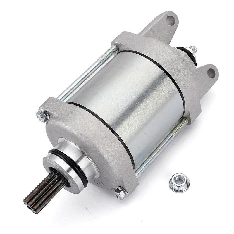 Starter Motor Compatible with Kawasaki Ninja 250 300 Z250 Z300 VERSYS-X 300 OEM:21163-0717 Engine Parts Starters