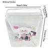 Transparent Card Storage Case Dustproof Flip Storage Box Photocard Storage Box  Stationery