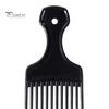  Pettine per Acconciatura Uomo Donna, Denti Larghi Sollevante Districante, Plastica Afro Riccio, Spesso