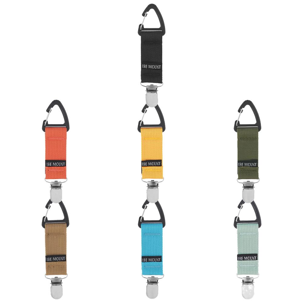 5Pcs Travel Leather Hat Clip Outdoor Backpack Luggage Storage Bag Leather Hat Clip Multifunctional Straw Hat Clip Hat Accessory