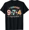 Funny Six Seven 67 Days of School Meme Math Teacher 6 7 T-Shirt