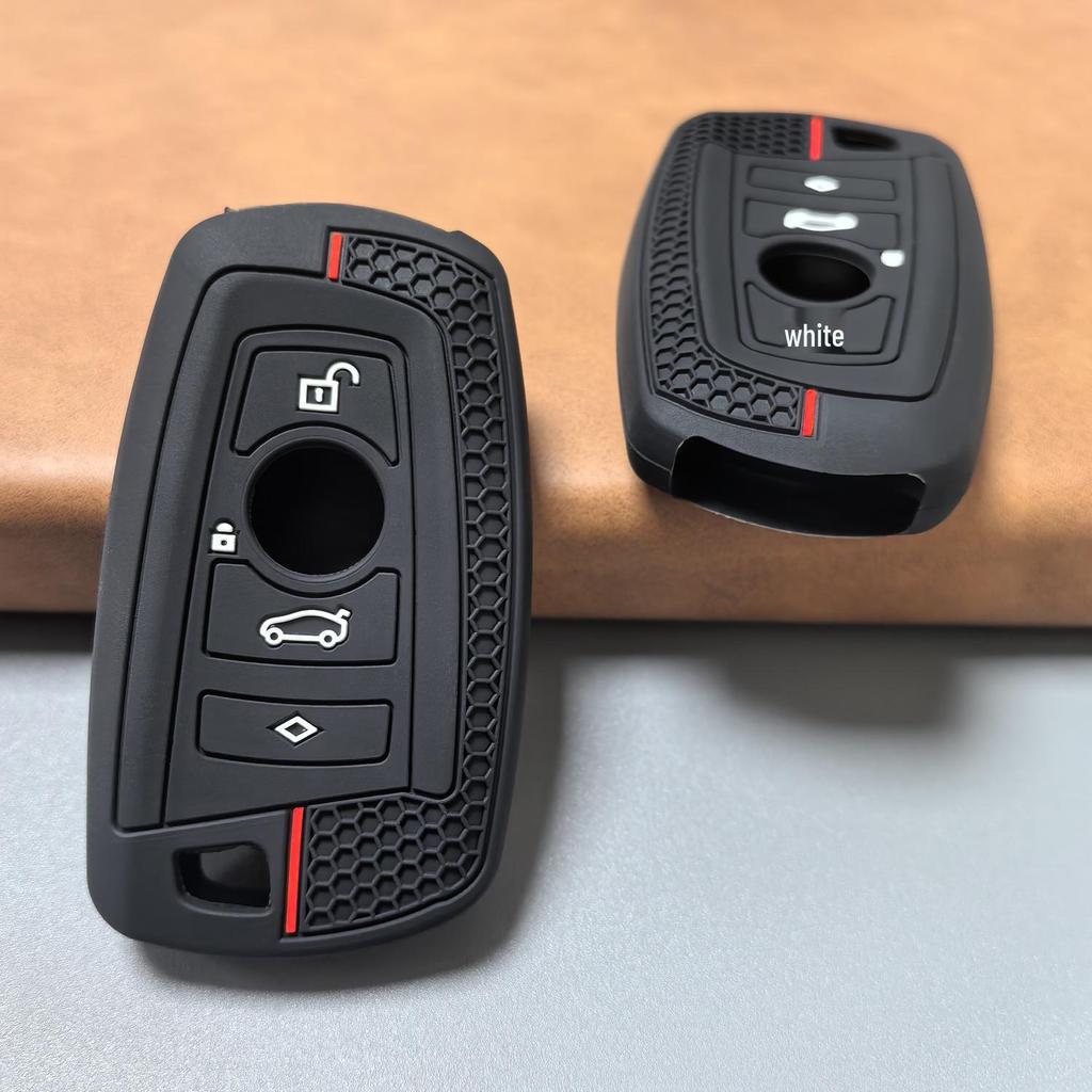Silikon-Schlüsselhülle für BMW 1-7er Serie & X-Modelle (320Li/320i GT, 525Li, X3/X4/X5)