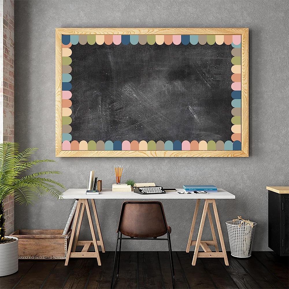 Boho Style Border Trim Bulletin Board 91.8 Ft Wall Bulletin Boards Bulletin Board Border