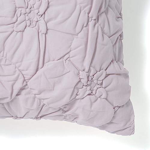 Francfranc Flower Quilt Pillowcase, 70x50cm, Pink, Floral Pink