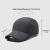 Packable Baseball Cap Lightweight Visor Cap Creative Gift Outdoor Hat