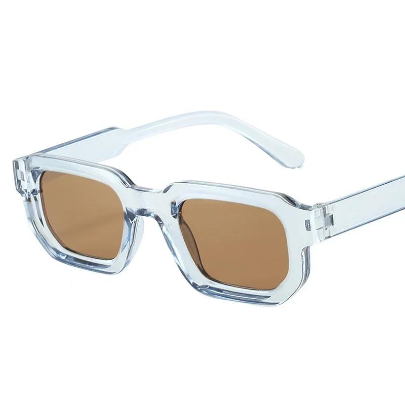 

New Rectangle Sunglasses Women Men Trendy Brand Designer Cool Sun Glasses Female Male Small Frame Outdoor Eyewear Other