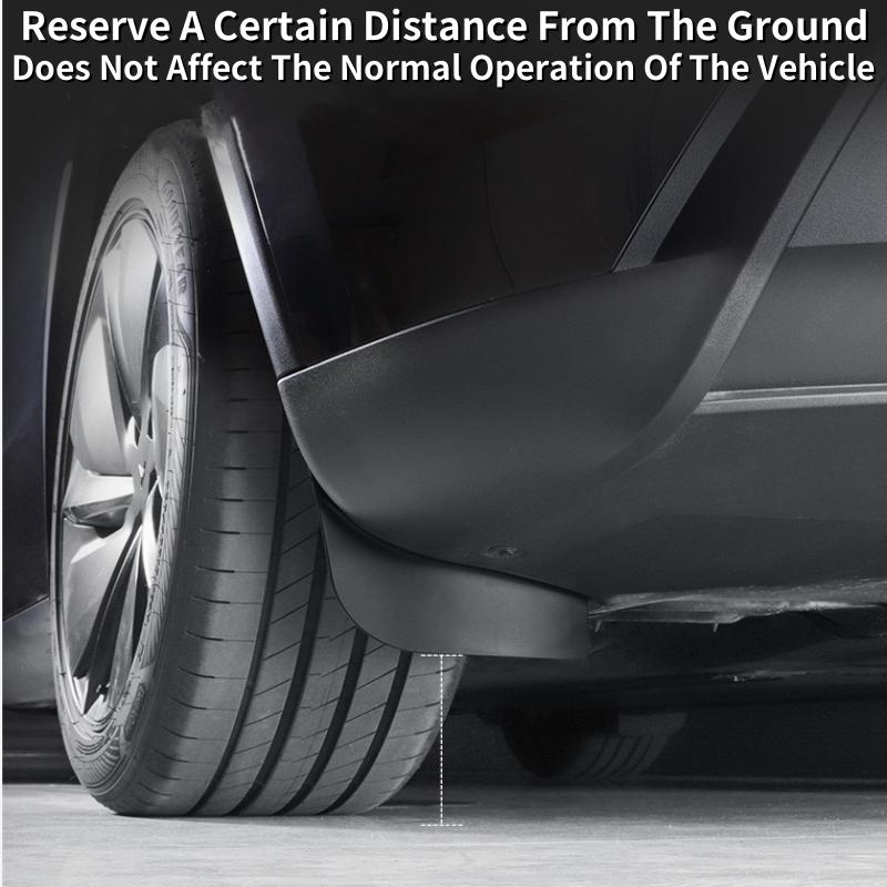 For Tesla For Model Y Launch 2025 Juniper Car Wheel Mud Flaps Splash Guards TPE No Drilling/Tape Car Wheel Protector Accessories