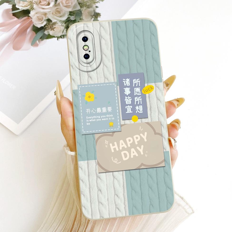 Casing For iPhone XS Max Cover Fashion Cartoon Cute Funny Painted Silicone Phone Case A1921 A2101 A2102 A2104