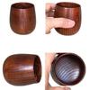 Wooden Whiskey Cup Bourbon Drinking Wooden Cup 2pcs Rustic Vintage Cool Bottle for Birthday Wedding Christmas Travel and Home