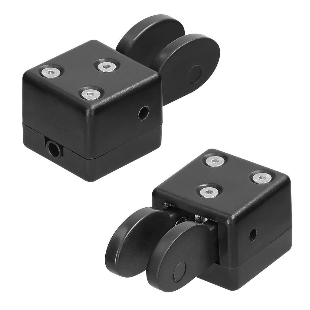 QU 2020A Dual Paddle Key Automatic Morse Magnetic Adsorption Base CW Morse Code Key DIY Keyer for Shortwave Radios