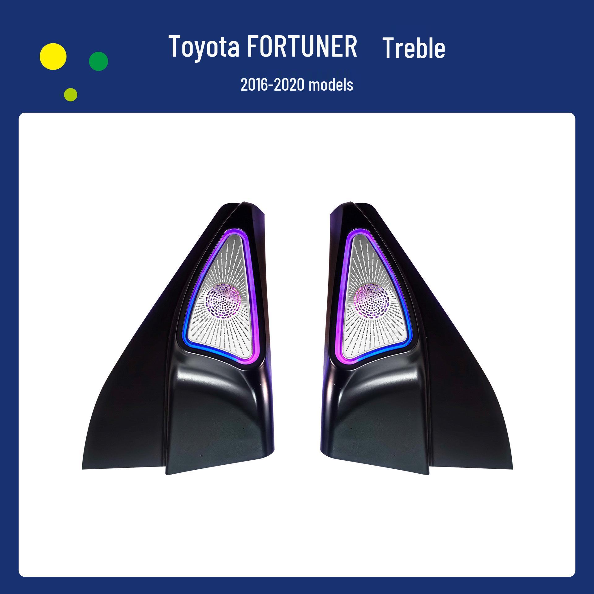 Подсветка твитеров салона для Toyota Fortuner 2016-2020