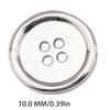 Sturdy Alloy Four Hole Button Ideal for Clothing Sewing Craft and Applications