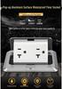 Concealed 20A/125V Pop-up TR Floor Socket, US Standard
